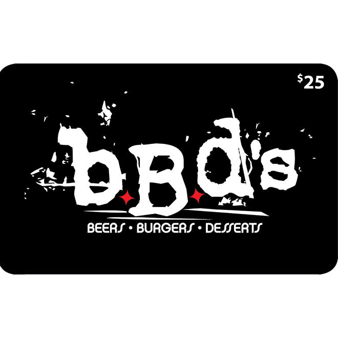 BBD's Beers, Burgers, Desserts 2 x $50 for $79.98