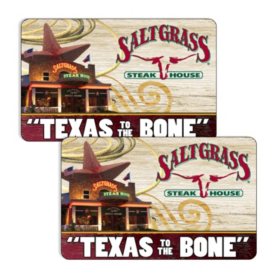 Saltgrass Steakhouse $120 Gift Card Multi-Pack, 2 x $50 + $20 Bonus