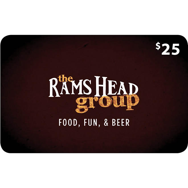 The Rams Head Group
- 2 x $25 for $40