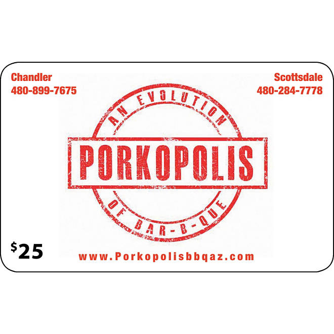 Porkopolis - 2 x $25 for $40
