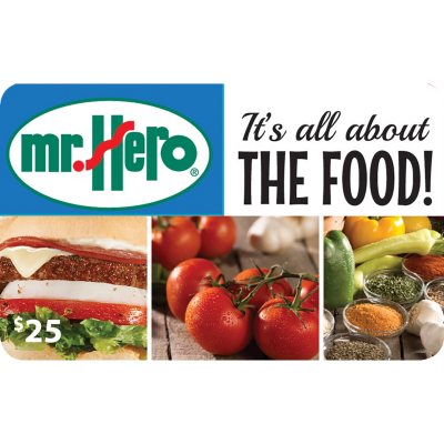 Mr. Hero - 2 x $25 for $40 - Sam's Club
