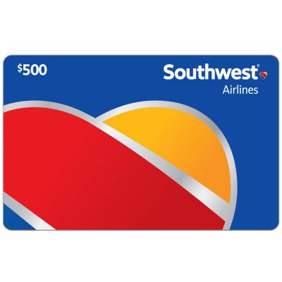 Southwest Airlines Gift Card - Various Amounts - Sam's Club