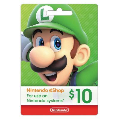 Nintendo Gift Card - Various Values - Sam's Club