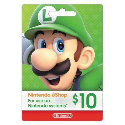  Nintendo Prepaid eShop $20 for 3DS or Wii U : Video Games