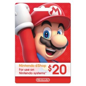 Nintendo Gift Card - Various Values