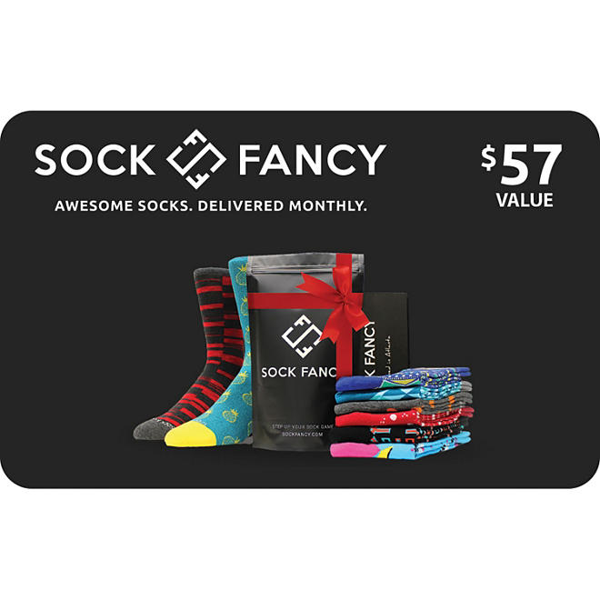 Sock Fancy - Six Pack Sock Subscription Voucher