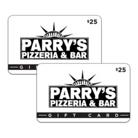 Parry's Pizzeria and Bar 2 x $25 Gift Cards