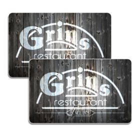 Grins Restaurant $50 Gift Card Multi-Pack, 2 x $25