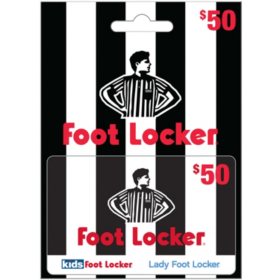 Foot Locker $50 Gift Card