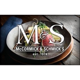 McCormick & Schmick's $100 Gift Card Multi-Pack, 2 x $50
