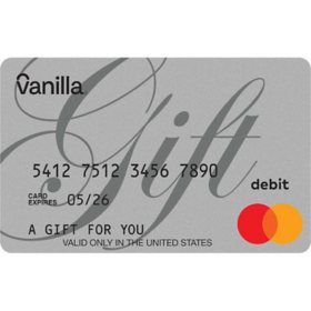 Vanilla eGift Mastercard Virtual Account - Various Amounts (Email Delivery)