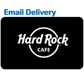 Hard Rock Cafe $100 Email Delivery Gift Card