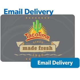 TacoTime $30 Email Delivery Gift Card 