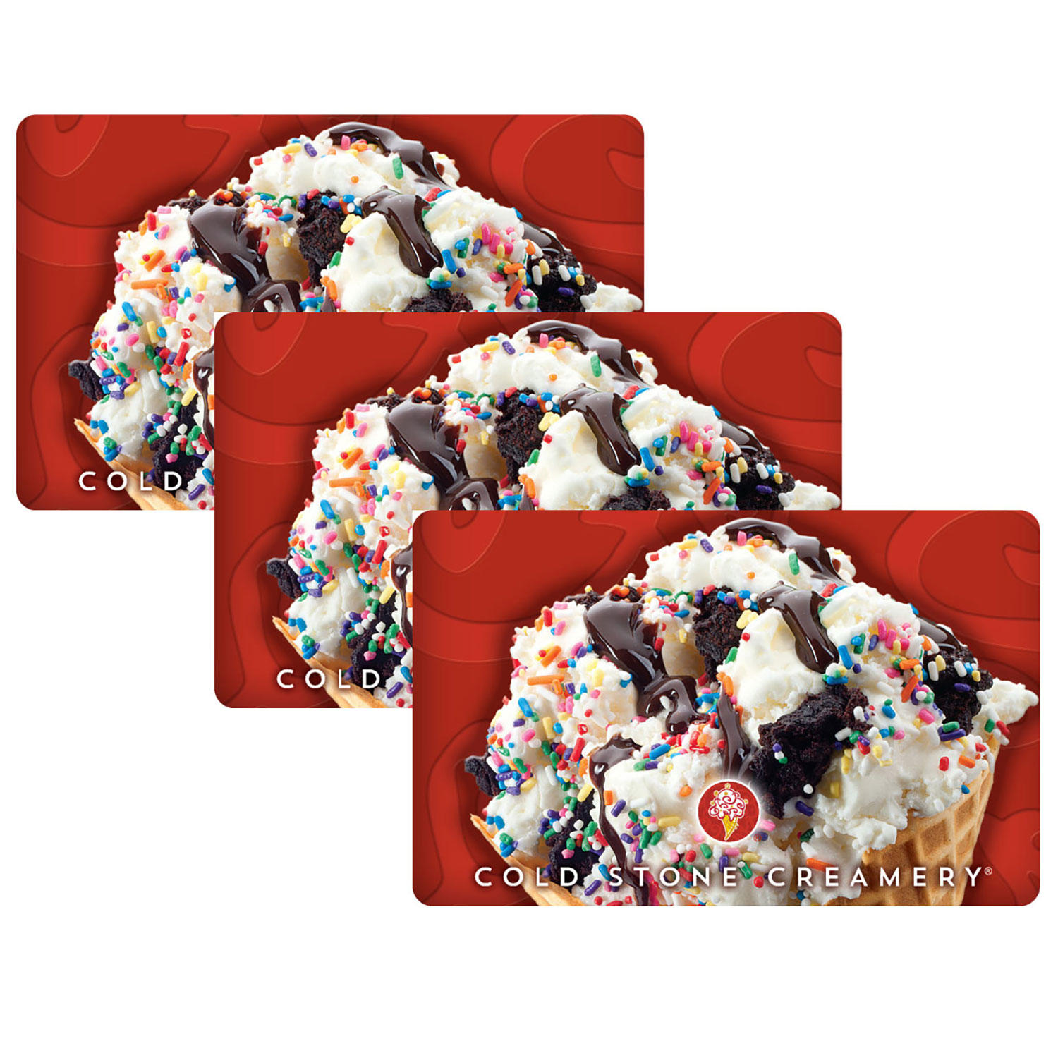 $30 (3 x $10) Cold Stone Creamery Gift Cards