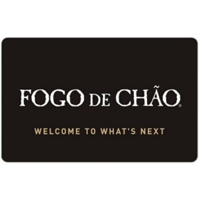Fogo De Chao Brazilian Steakhouse $100 Gift Card Multi-Pack, 2 x $50