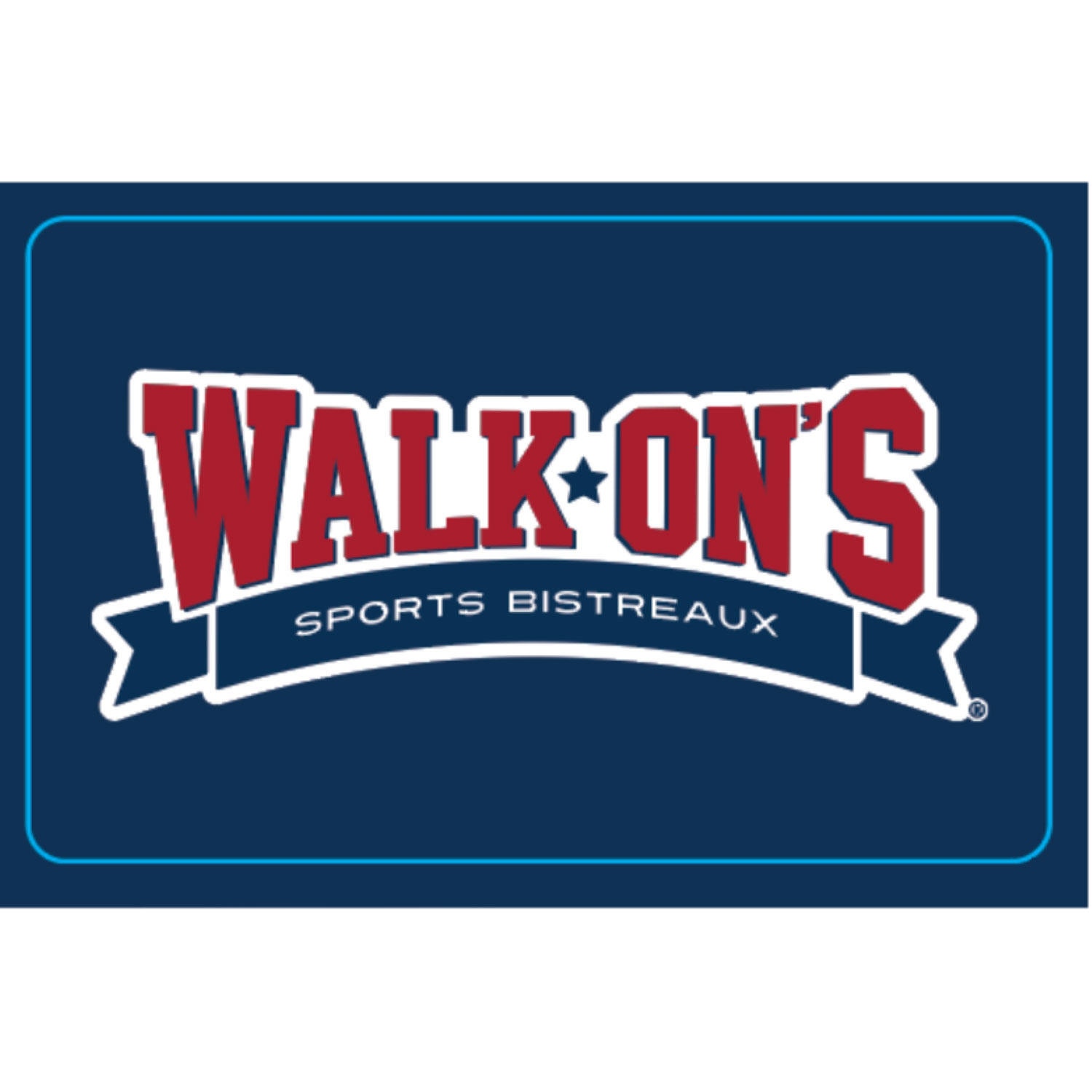 Walk On's $50 (2 x $25) Value Gift Cards