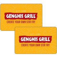 Genghis Grill $50 Value Gift Cards - 2 x $25