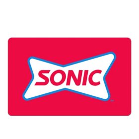 Sonic $25 Email Delivery Gift Card