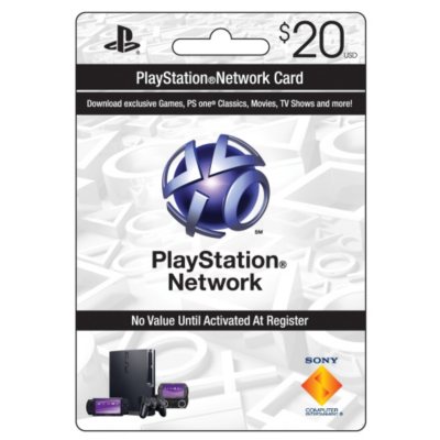 $20 ps4 card