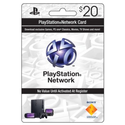 Sony Playstation Network Card - $20 - Sam's Club