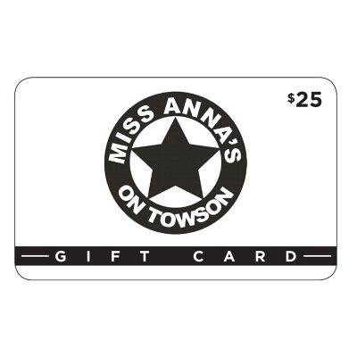 Miss Anna's $50 Value Gift Cards - 2 x $25 - Sam's Club