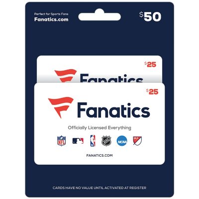 Fanatics Gift Card