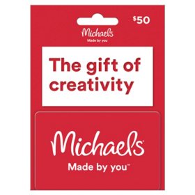 Micheals $50 Value Gift Card