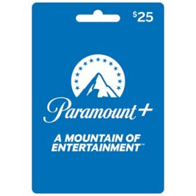 CBSi Paramount Plus $25 Gift Card