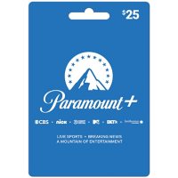 CBSi Paramount Plus $25 Value Card