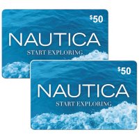 Nautica $100 Value Gift Cards - 2 x $50