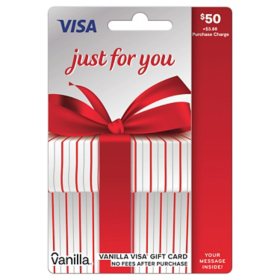 Vanilla® Visa® $50 Gift Card