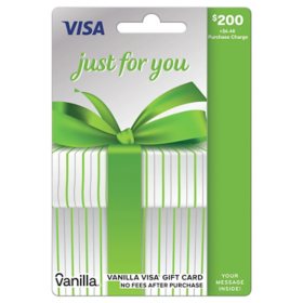 Vanilla Visa $200 Gift Card