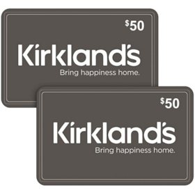 Kirkland's $100 Gift Card Multi-Pack, 2 x $50