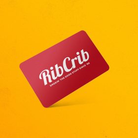 Rib Crib $50 Gift Card Multi-Pack, 2 x $25