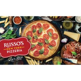 Russo's New York Pizzeria $50 Value Gift Cards - 2 x $25