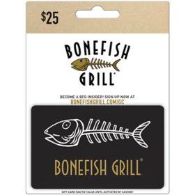 Bonefish Grill $25 Gift Card