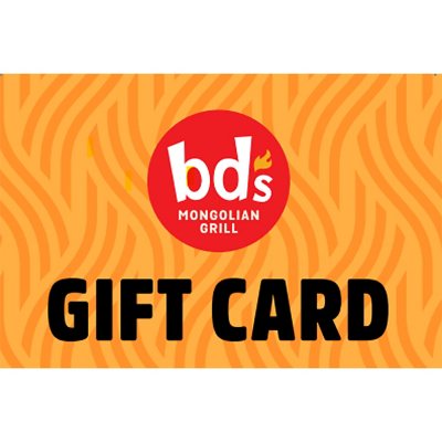BD's Mongolian Grill $50 Gift Card Multi-Pack, 2 x $25 - Sam's Club