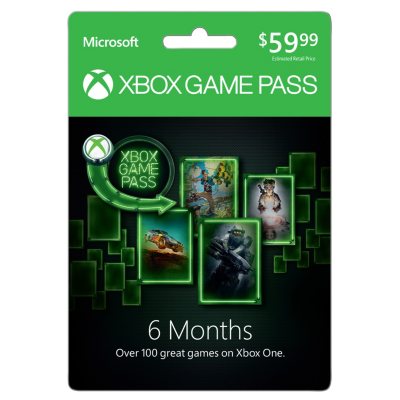 Xbox Game Pass - 6 Month Membership - Sam's Club