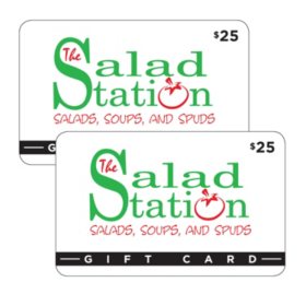 The Salad Station $50 Gift Card Multi-Pack, 2 x $25