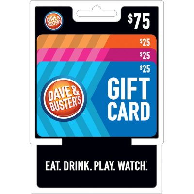 Dave & Buster's $75 Gift Card