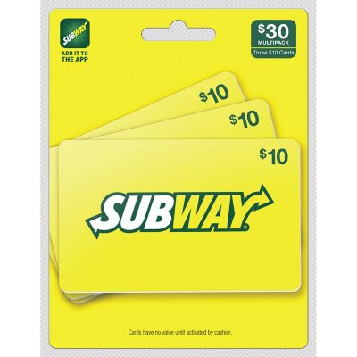 Subway® Card