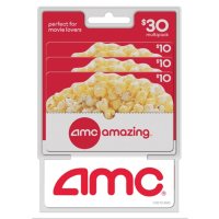 AMC Theatres $30 Multi-Pack - 3/$10 Gift Cards