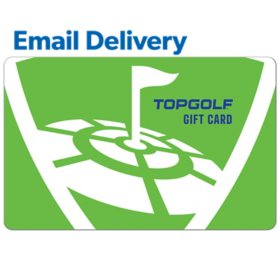 Topgolf Email Delivery Gift Cards, Various Amounts 