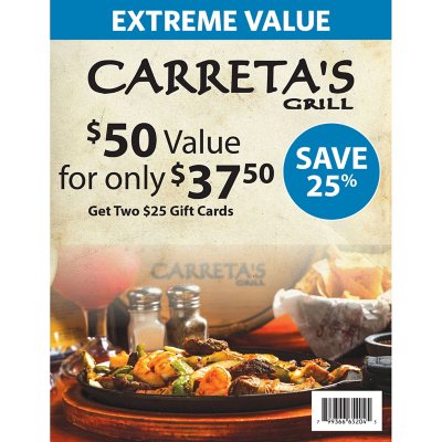 Carreta's grill online