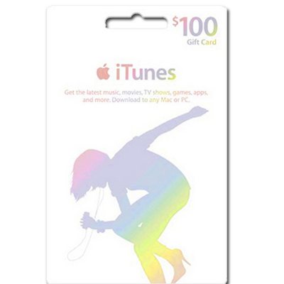 ITUNES GIFT CARD $100