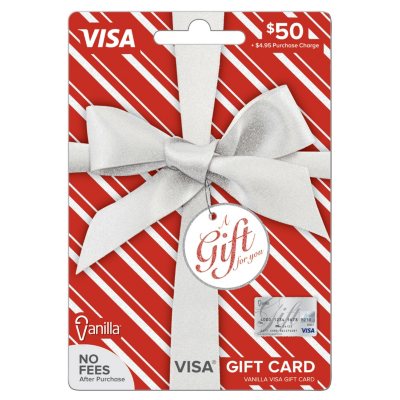 Visa - Visa Gift Card, $50, Shop