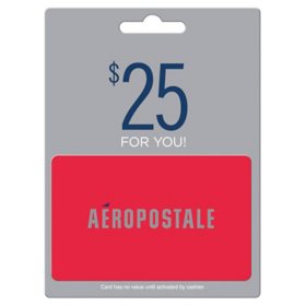 Aeropostale $25 Gift Card