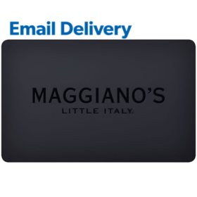 Maggiano's Email Delivery Gift Card, Various Amounts
