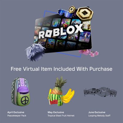 Roblox Email Delivery Gift Card [Includes Exclusive Virtual Item