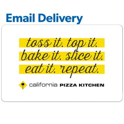 California Pizza Kitchen $50 Value eGift Card (Email Delivery) - Sam's Club